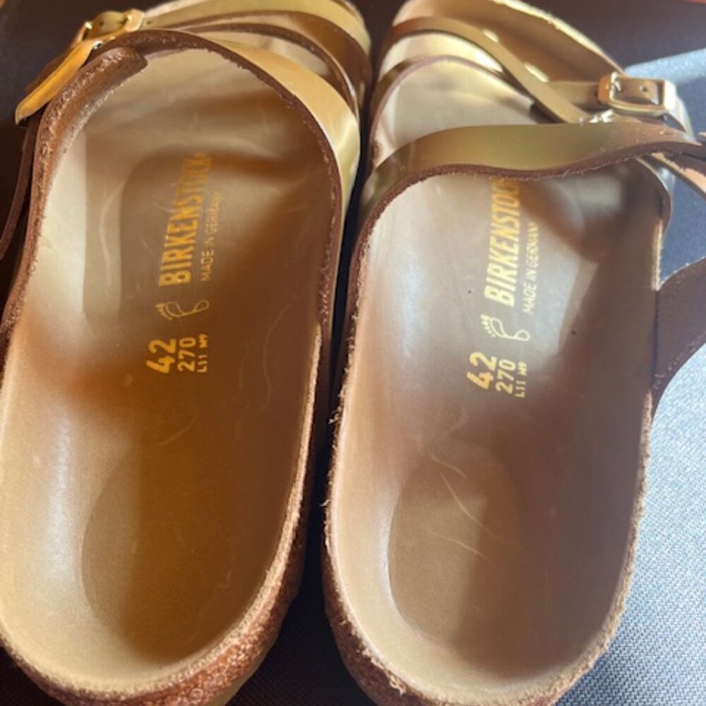 Birkenstock Franka Soft Footbed Olive Green Size 42 (New without box) - Picture 2 of 6